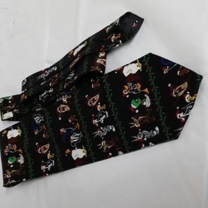 Looney Tunes Christmas neck tie